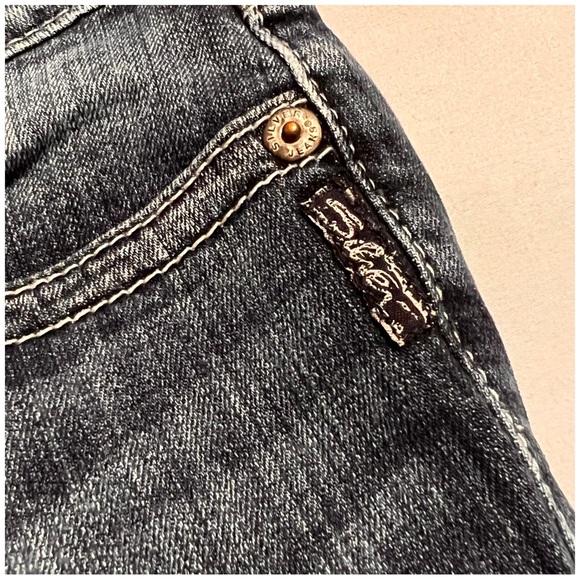 Silver Aiko Bootcut Jeans 28/33 - Picture 11 of 15